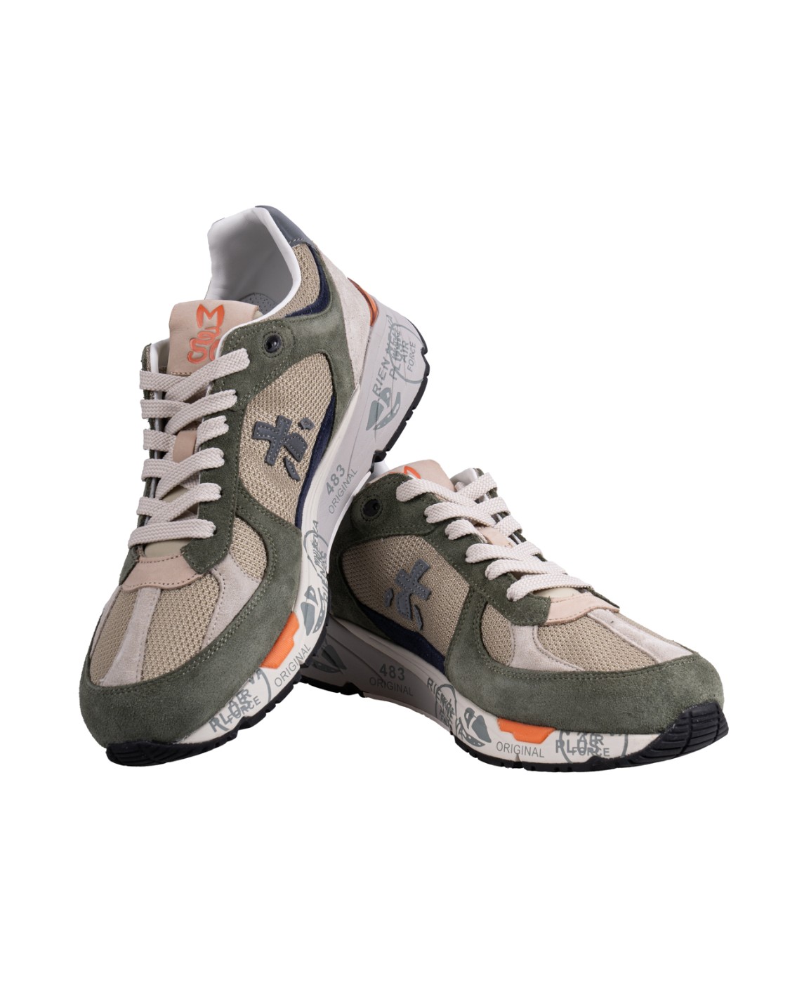 shop PREMIATA  Scarpe: Premiata Sneakers "Mase 7295".
Logo all'esterno.
Scritta PREMIATA all'interno.
Nome modello sull'etichetta.
Altezza suola: 4 cm.
Composizione: SUOLA: 30% GOMMA 65% EVA 5% TPU TOMAIA: 30% PELLE DI VITELLO 20% PL 17% PA 18% WO 15% PU FODERA: 86% PELLE DI CAPRA 14% PU.
Made in Vietnam.. MASE-7295 number 9977443